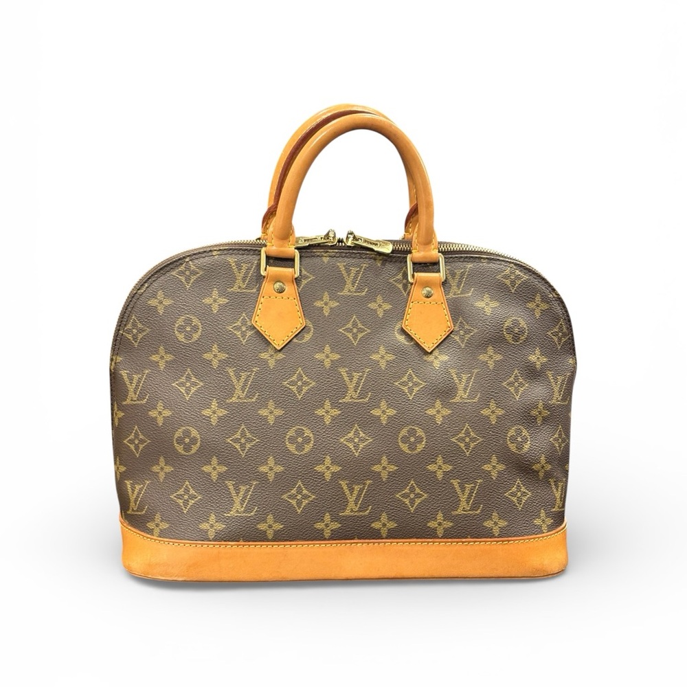 Louis Vuitton Brown Monogram Alma PM Handbag - Brown/Caramel
